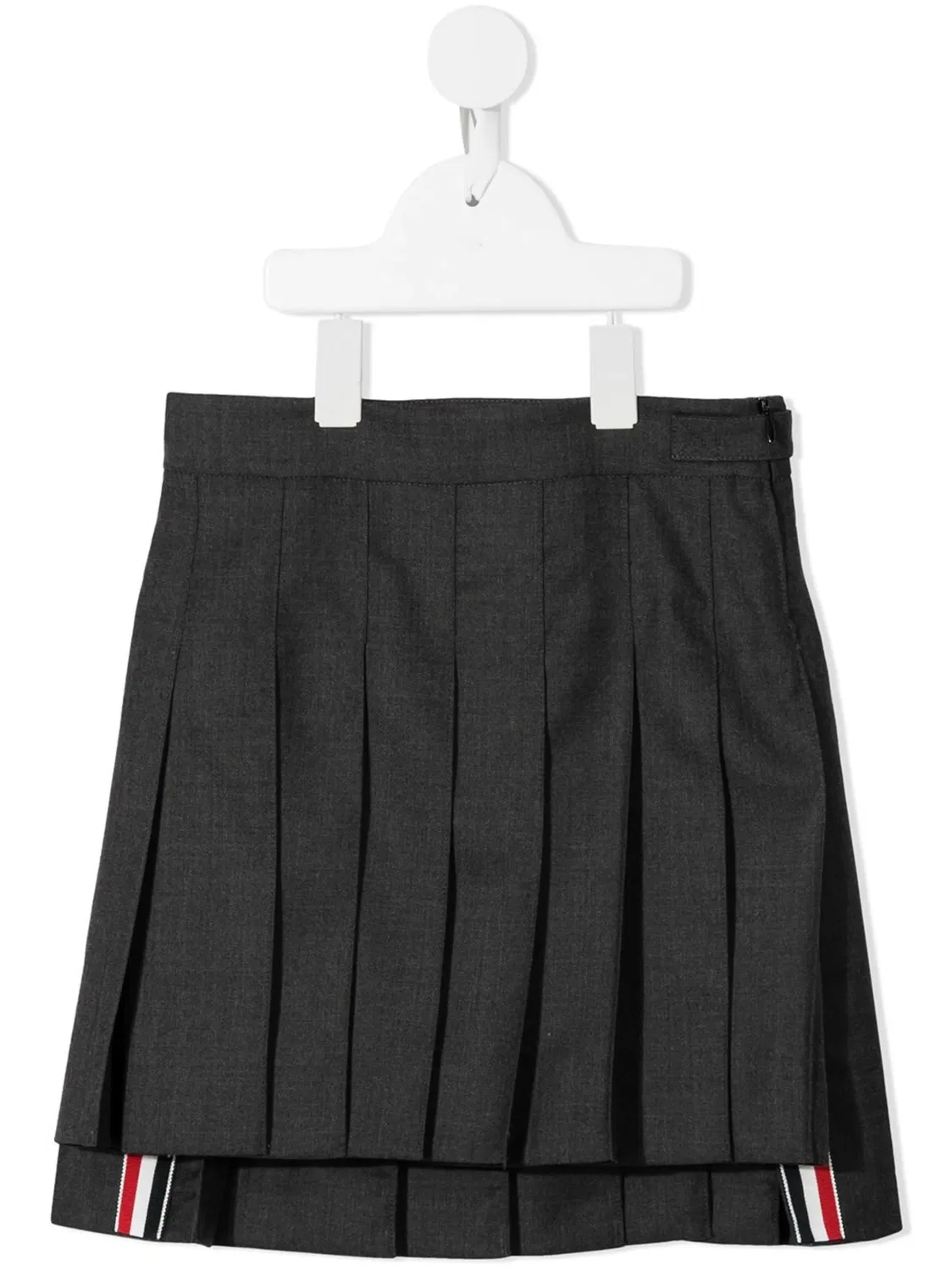 Thom Browne Мини-юбка плиссе Super 120s серый