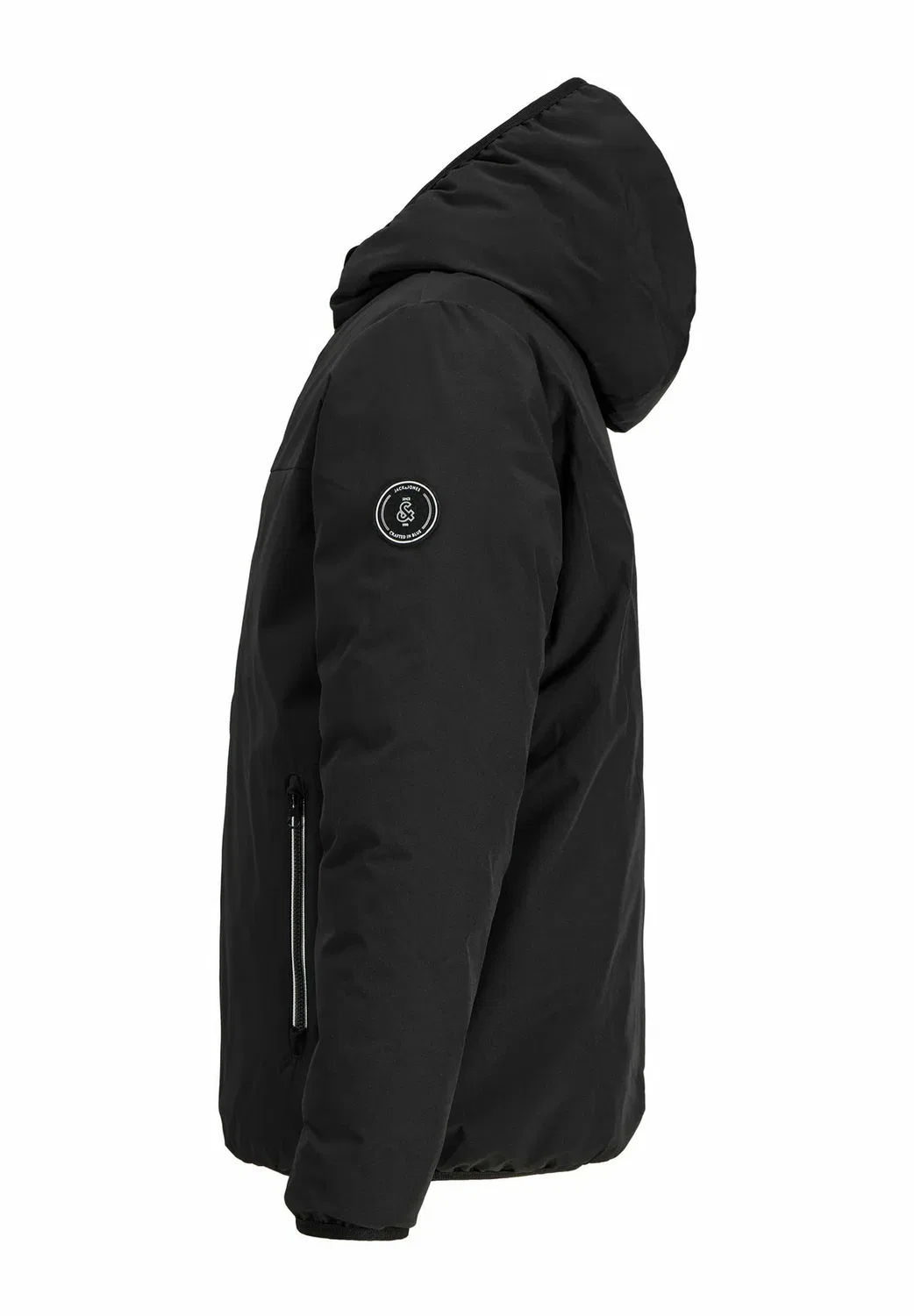 Куртка, детская куртка - зимняя куртка Jack & Jones Junior, Black — фото 4