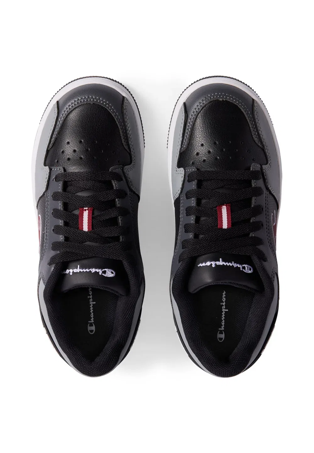 Низкие кроссовки Rebound 2.0 Low BGS унисекс - кроссовки Champion, Black And Light Grey — фото 3