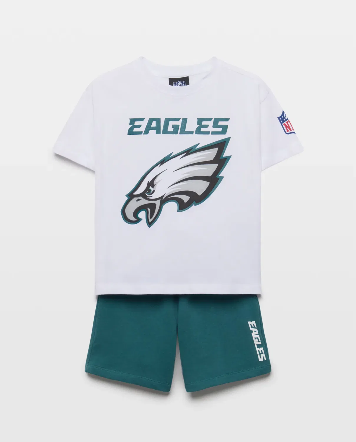 Детский комплект для мальчиков с принтом NFL EAGLES Kids El Corte Inglés, Blanco — фото 4