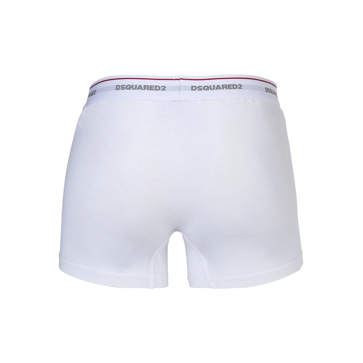 Мужские боксеры из хлопка с эластаном Dsquared2, White — фото 3