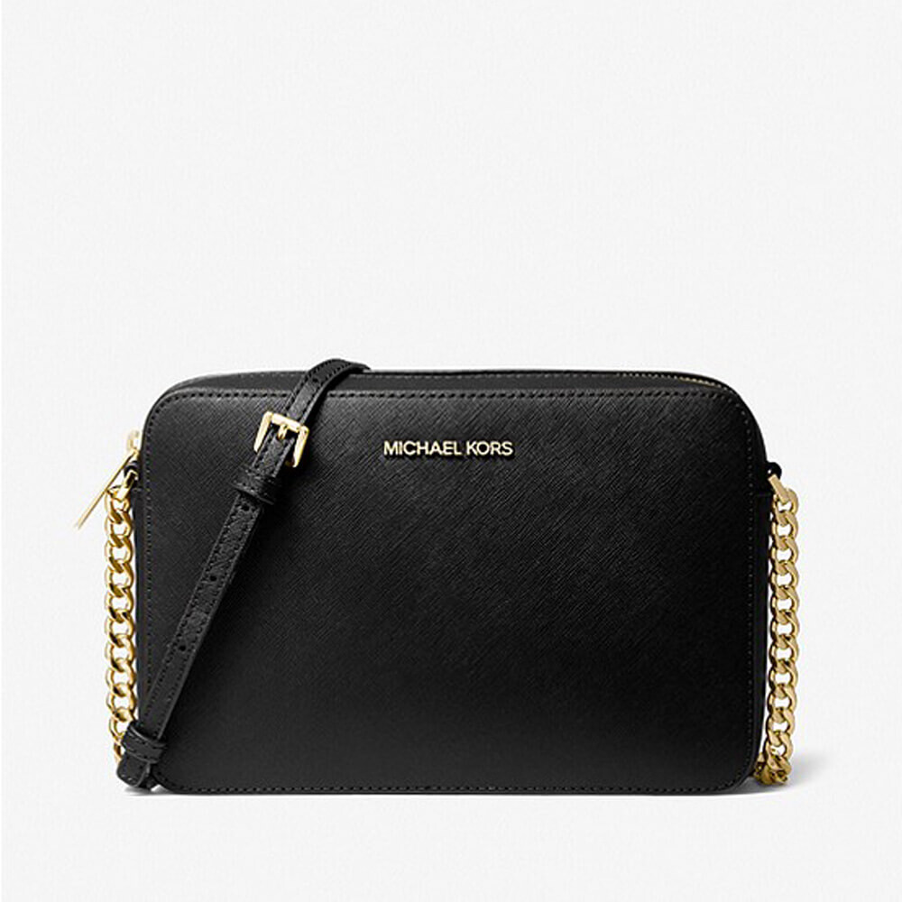 

Сумка кросс-боди Michael Michael Kors Jet Set Large Saffiano Leather, черный