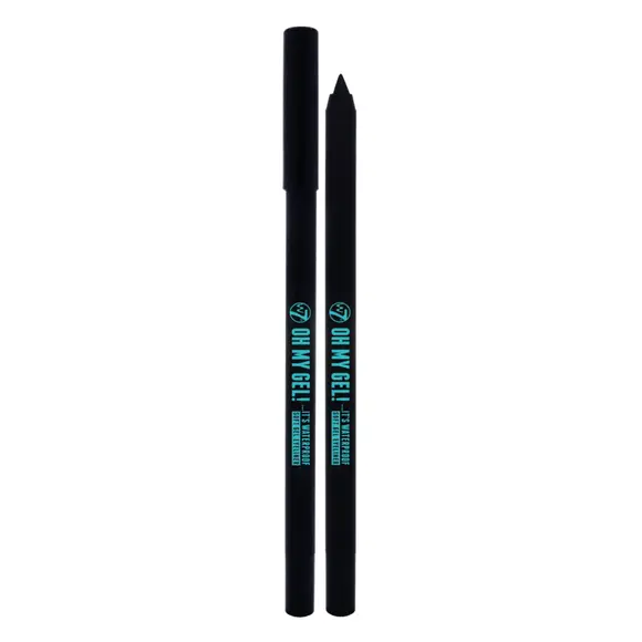 

W7 Oh My Gel! Гелевый карандаш для глаз Blackest Black, 1,35 г