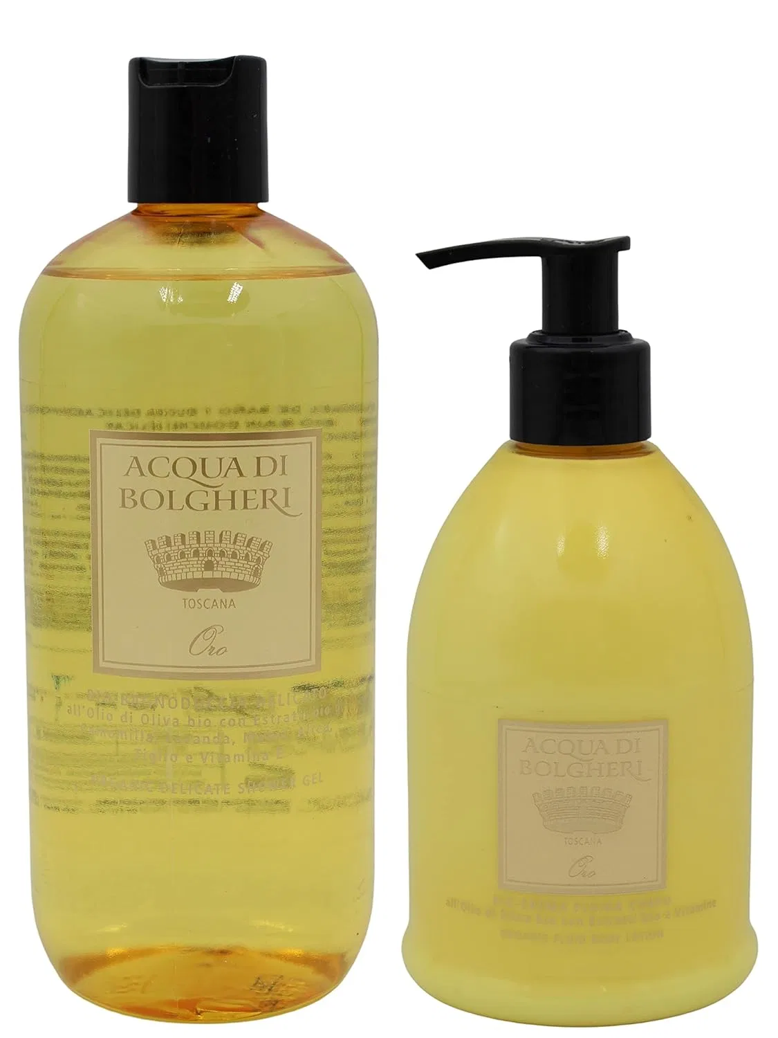 Гель для душа Acqua di Bolgheri Gold, Dr.Taffi, 800 мл, золотой