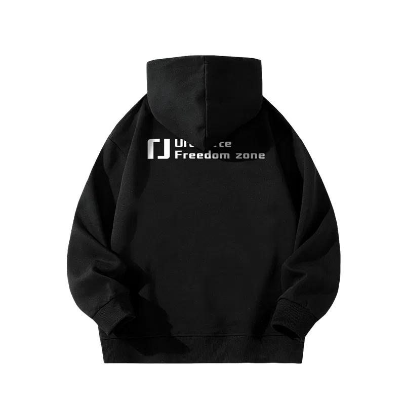 Детский свитшот с капюшоном на флисе New Year Red Fleece-Lined Jeep, New Year Red Fleece-Lined — фото 4