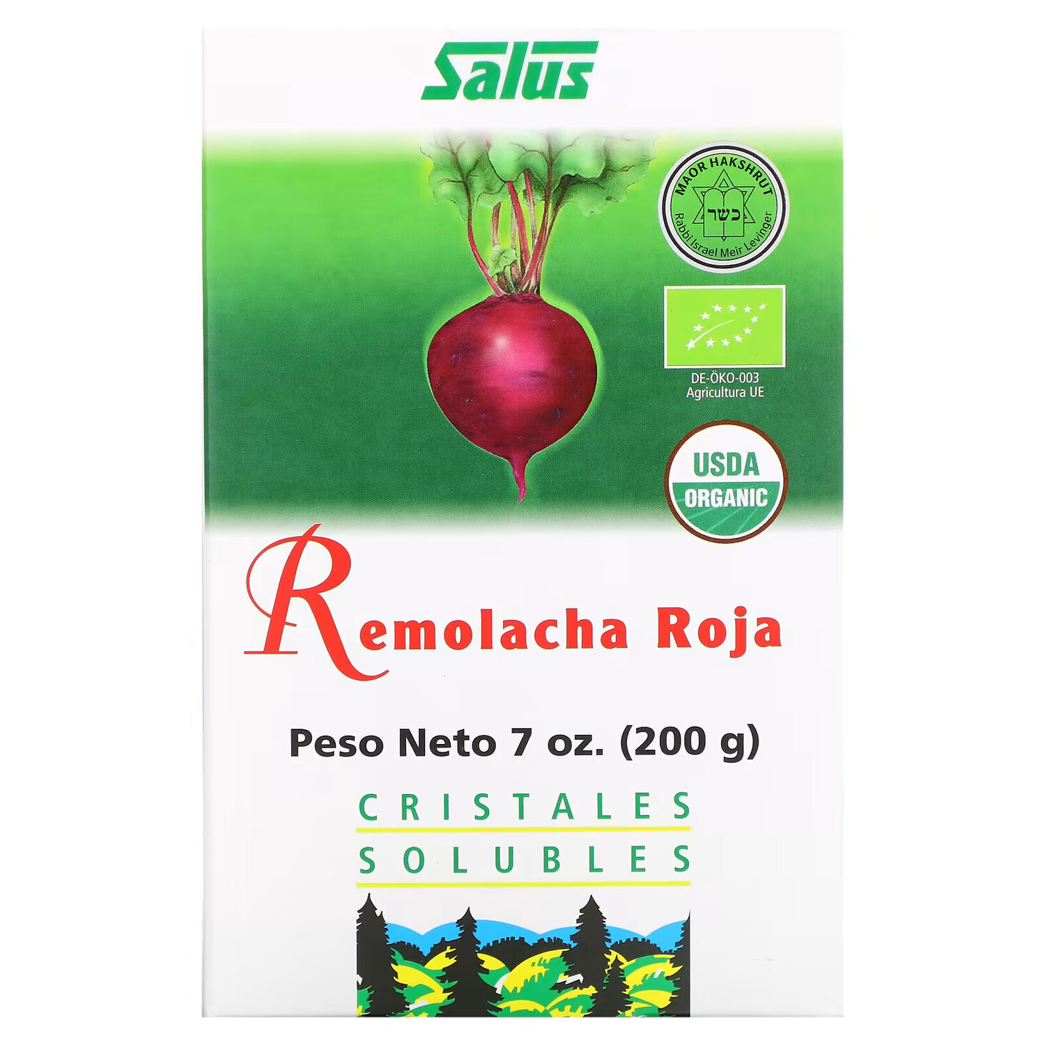 

Gaia Herbs, Красная свекла, растворимые кристаллы, 7 унций (200 г)