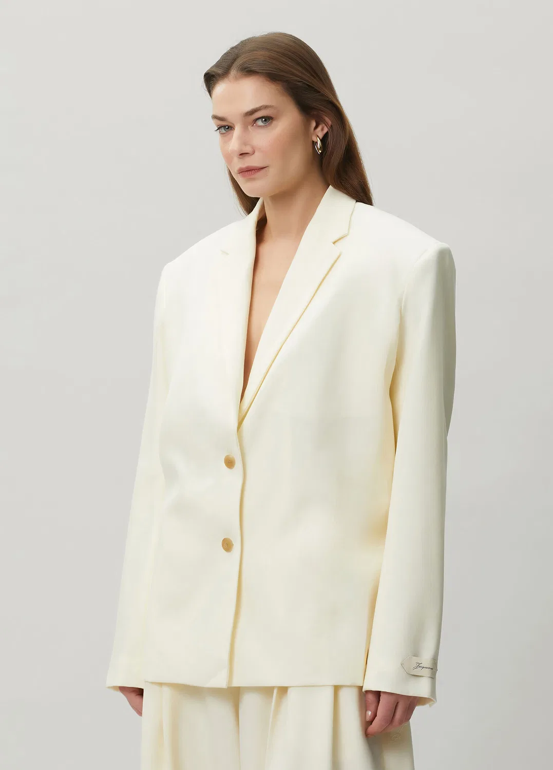 Жакет Jacquemus Carrée Neutrals, белый