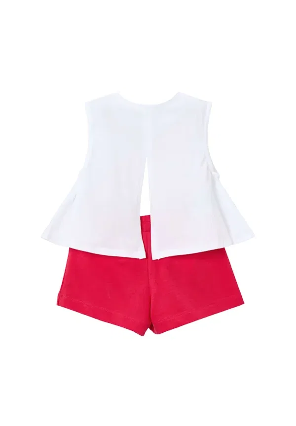 Брюки хлопковые Set - tracksuit bottoms Mayoral, Fuchsia, фуксия — фото 2