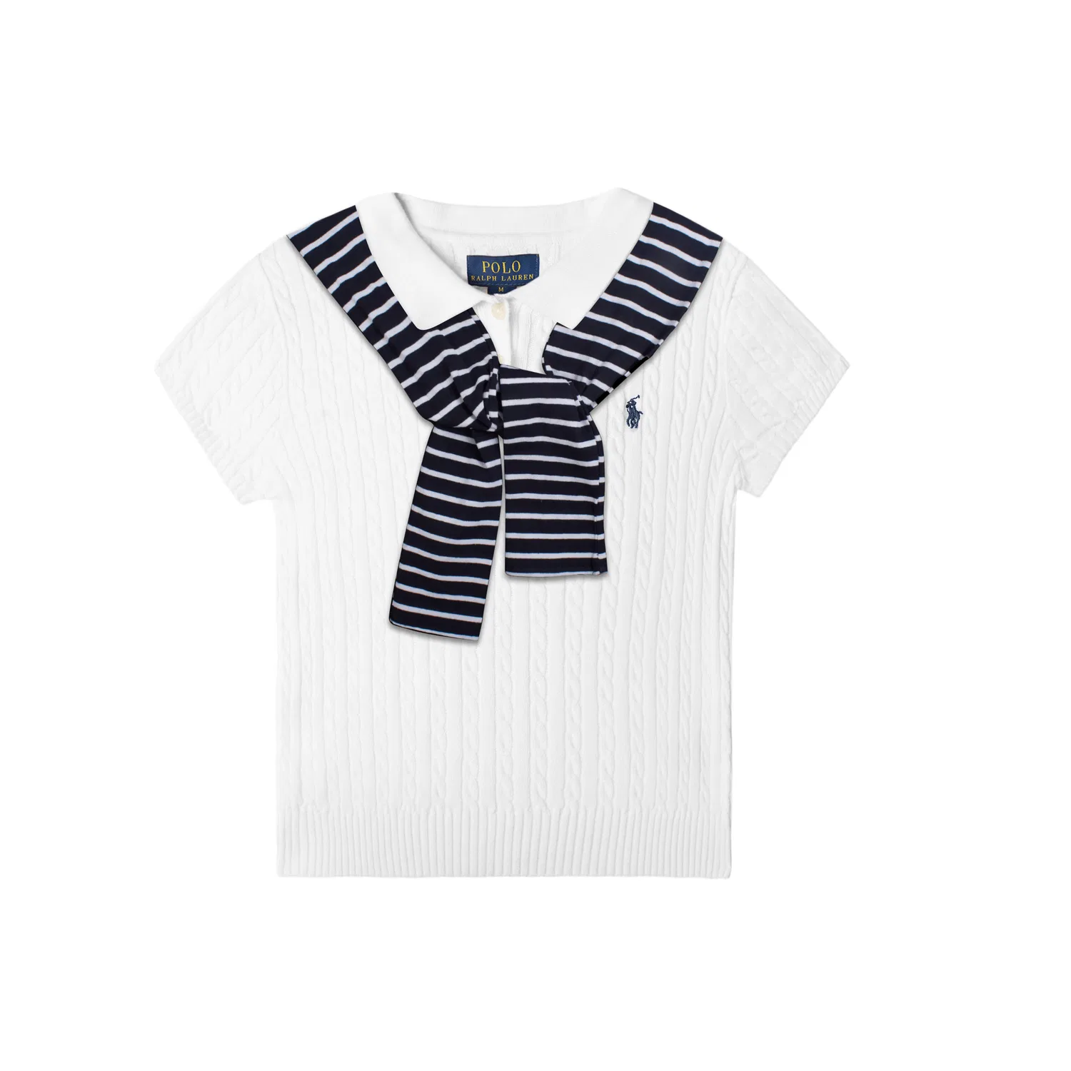 Детский свитер с поло-воротником Collar Tide Polo Ralph Lauren