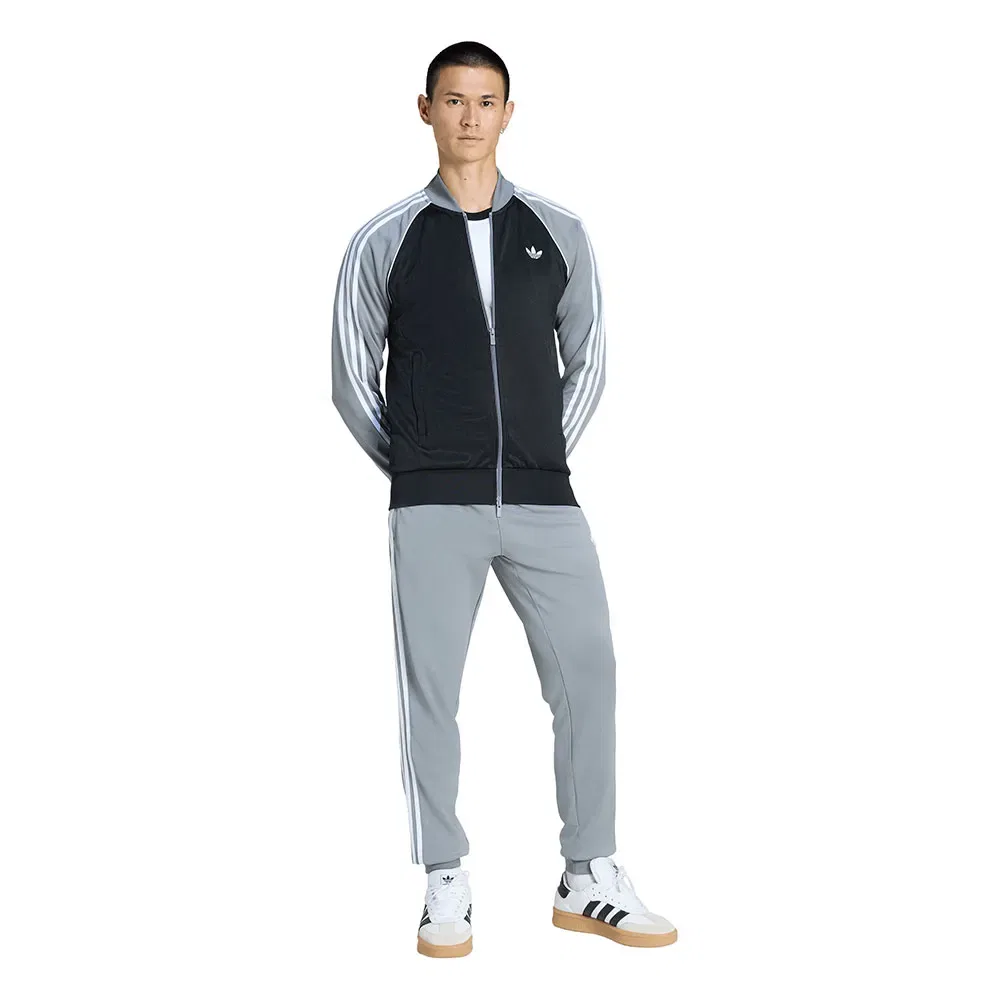 Свитшот на молнии Adidas Originals, черный — фото 4