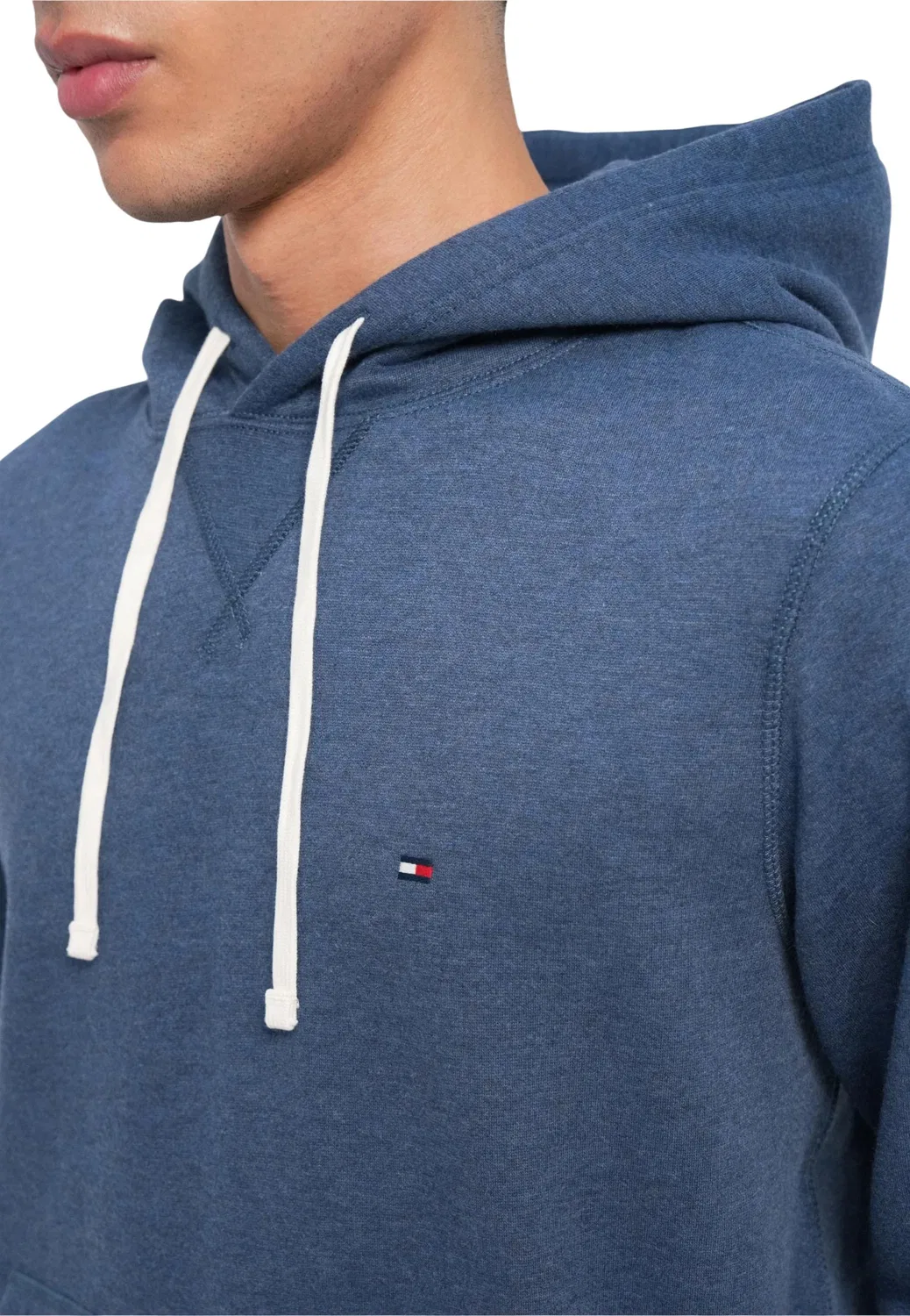 Мужской свитшот однотонный Tommy Hilfiger, Blue — фото 4