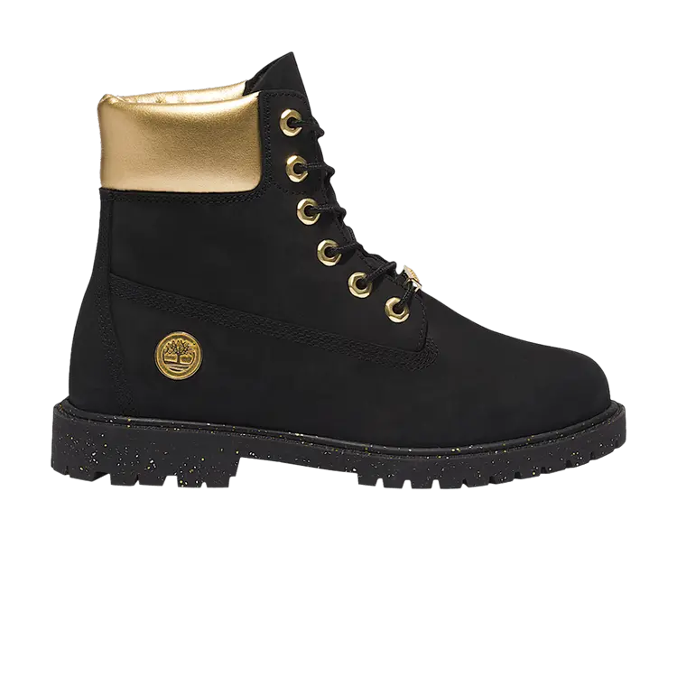 Ботинки UGG Wmns Premium 6 Inch Waterproof, черный / золотой