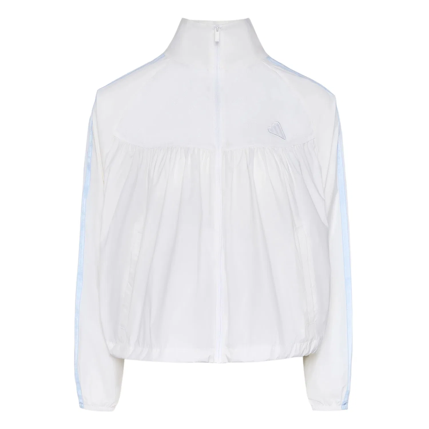 Женская куртка с воротником-стойкой White Adidas, Белый