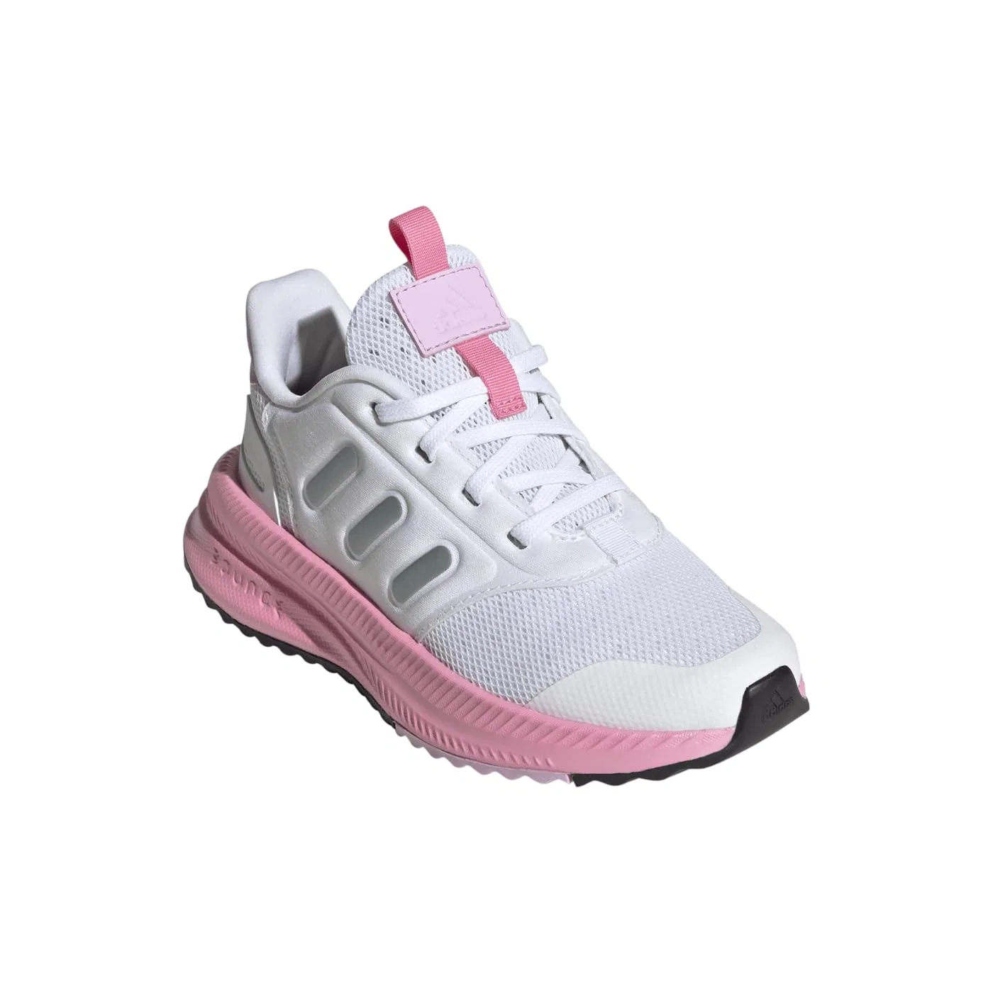 Детские кроссовки с закрытым носком X_plrphase C Adidas, Ftwr White Magic Grey Met Bliss Lilac — фото 2
