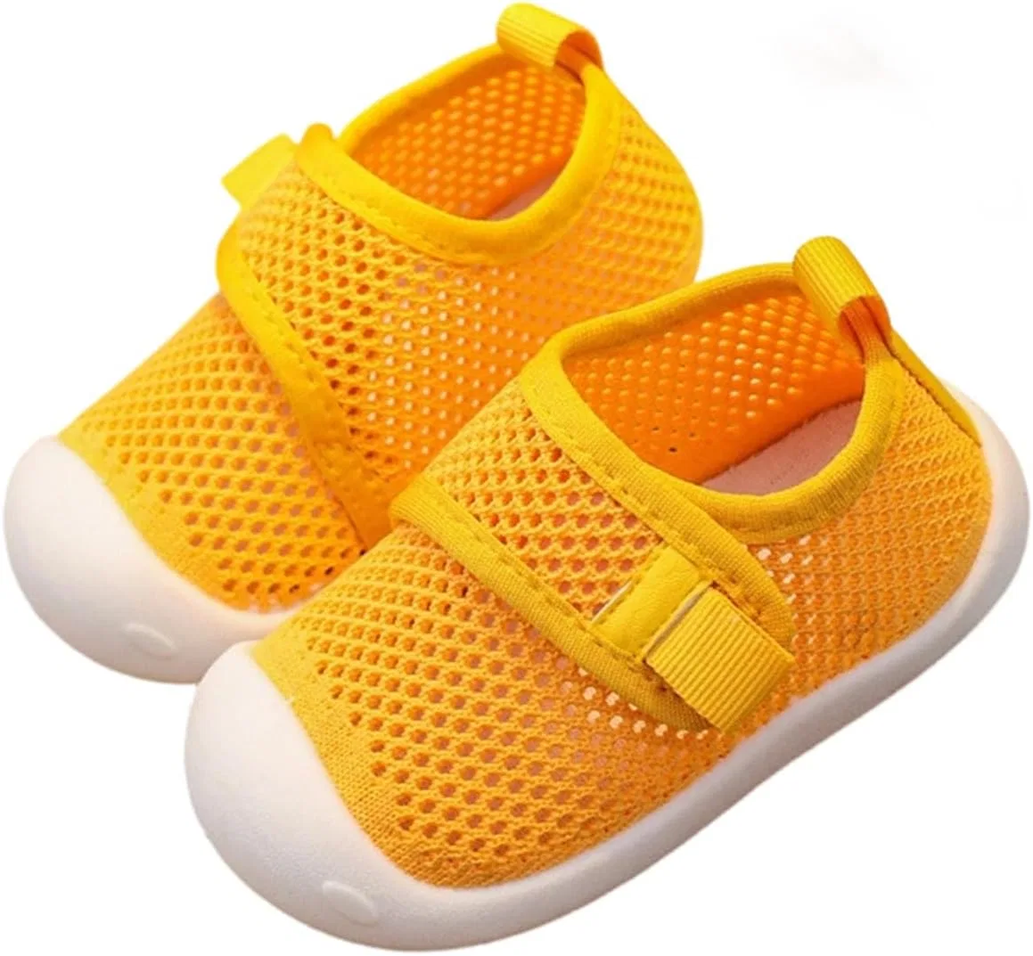 Детские кроссовки для первых шагов с мягкой подошвой, Yellow