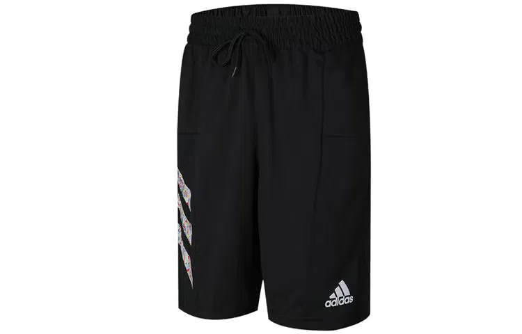 Шорты спортивные тренировочные мужские Adidas, черный