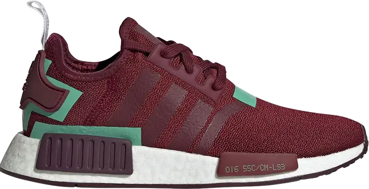 

Кроссовки Adidas Wmns NMD_R1 'Burgundy Green', красный