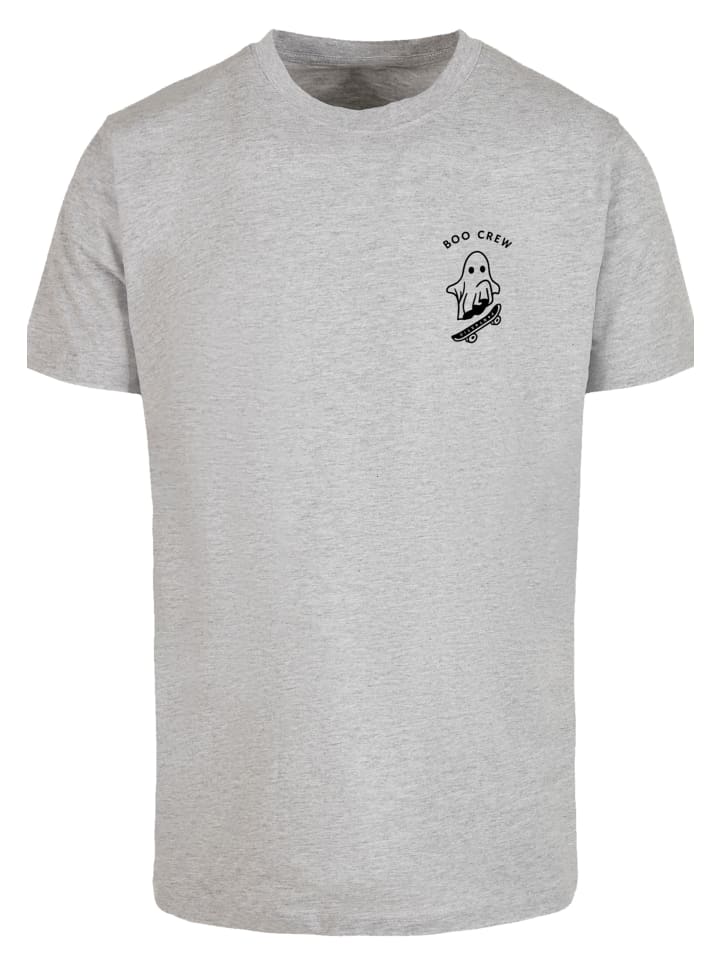

Футболка Boo Crew Halloween серого цвета в крапинку F4NT4STIC, Серый, Футболка Boo Crew Halloween серого цвета в крапинку F4NT4STIC