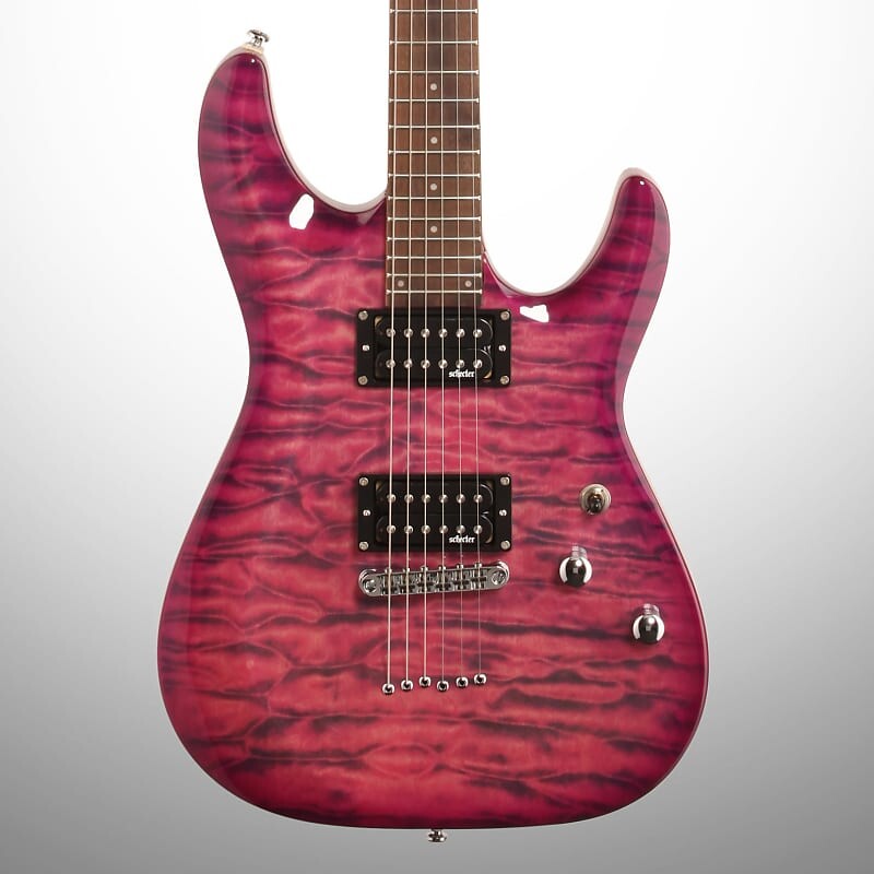 

Электрогитара Schecter C-6 Plus Electric Guitar, Electric Magenta