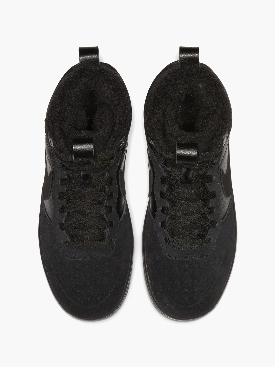 Детские кроссовки высокие Nike Court Borough Mid 2 Boot BG, черный — фото 2