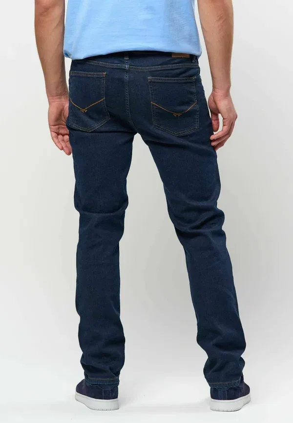 Брюки прямого кроя, slim fit jeans U.S. Polo Assn., Dark blue, темно-синий — фото 3