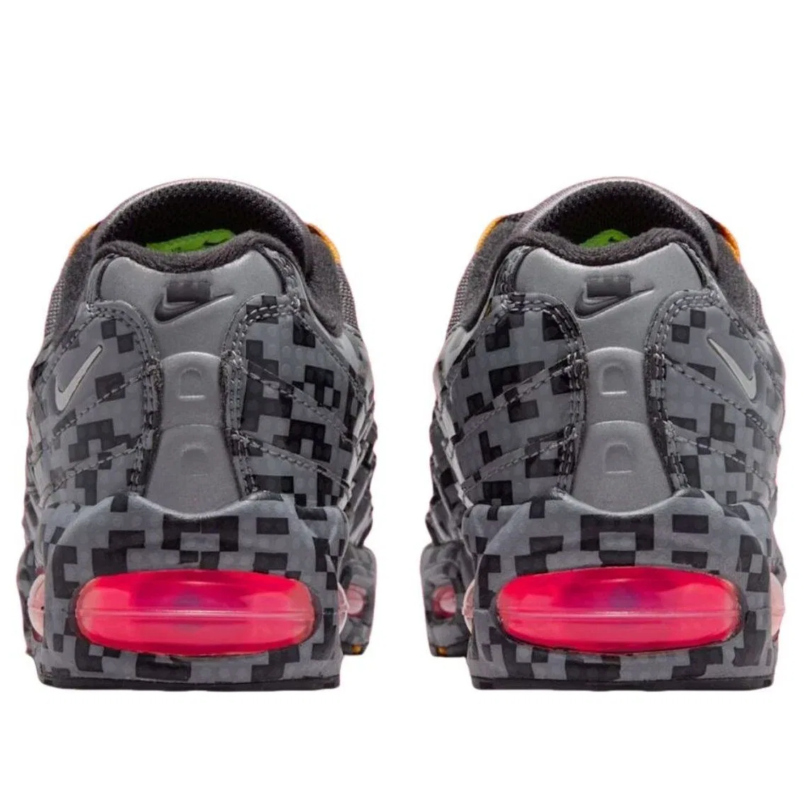 Детские кроссовки с шнуровкой Nike x LEGO Air Max 95, серый — фото 4