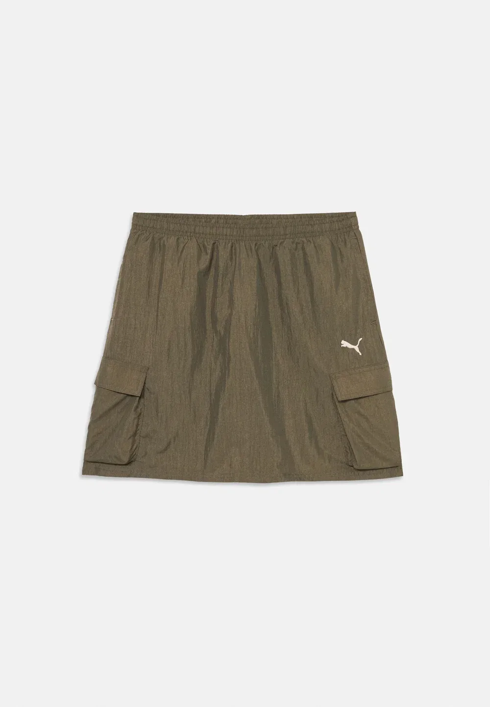 Спортивная юбка-миди Bowtique из тканого материала, унисекс Puma, Loden Green — фото 3