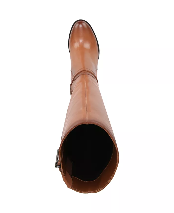 Женские сапоги Kalina Extra Wide Calf с квадратным каблуком до колена Naturalizer, коричневый — фото 4