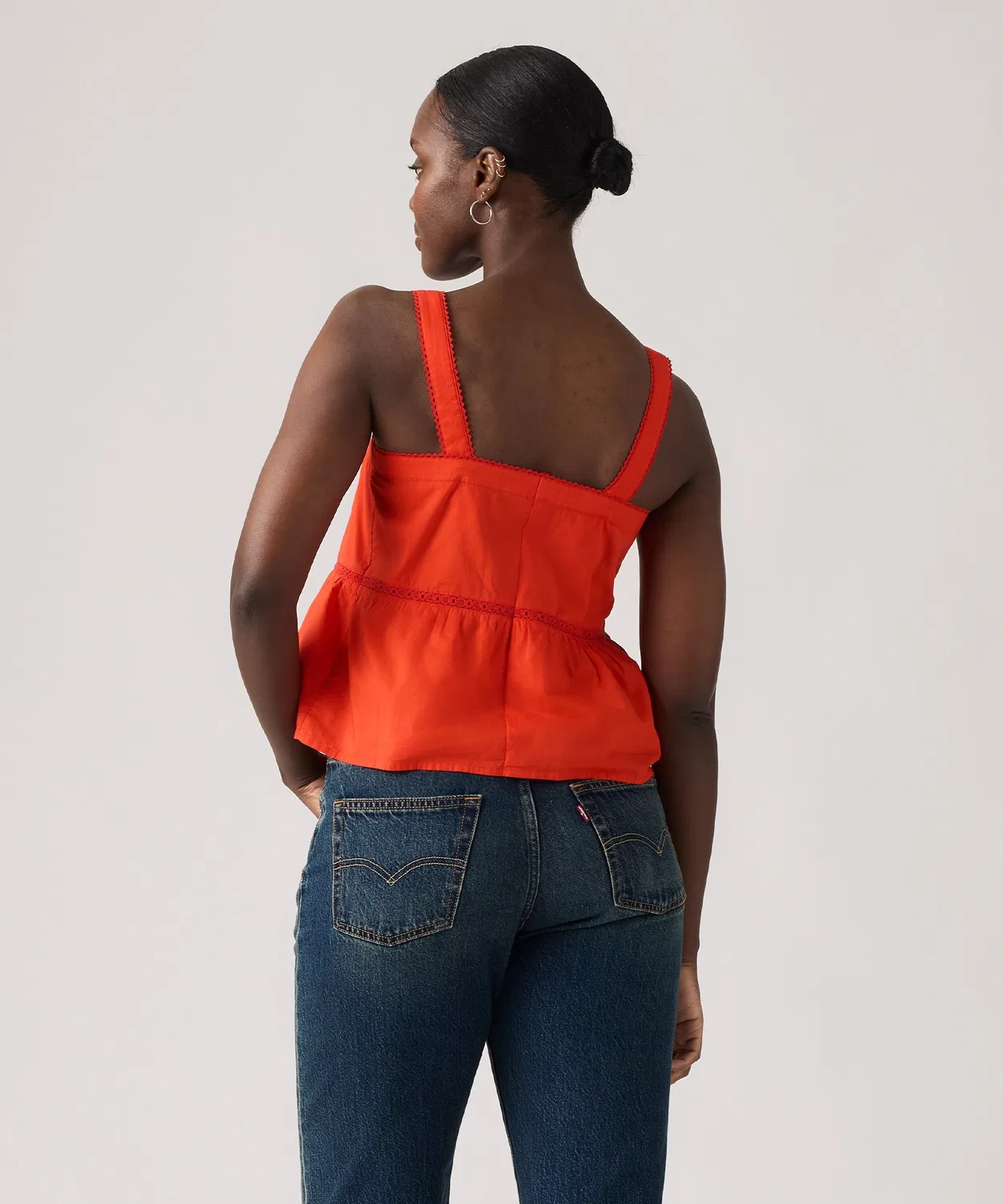 Женская блузка без рукавов Levi's Mimi Blouse, Red — фото 3