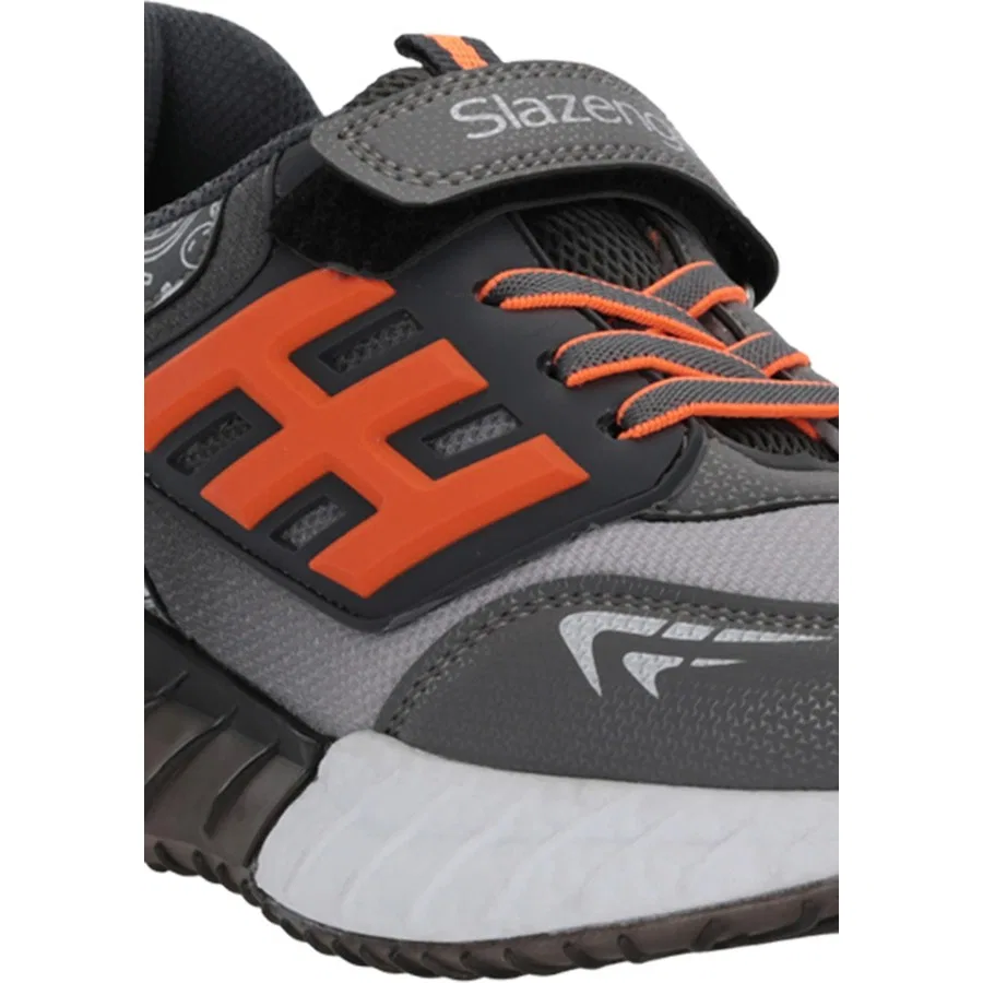 Кроссовки с липучками Enzo F Slazenger, Бежево-коричневый — фото 4