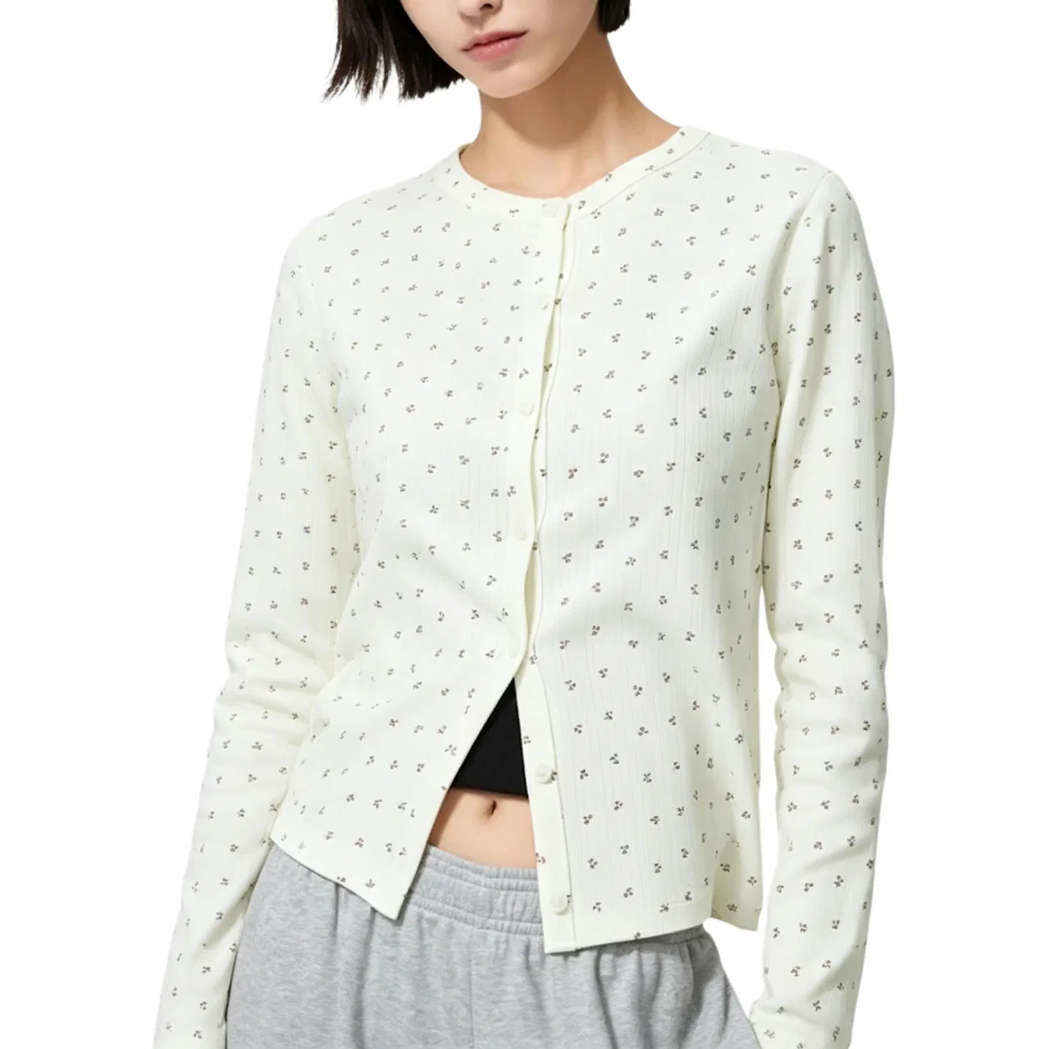 Женский джемпер UNIQLO, Цвет Ecru