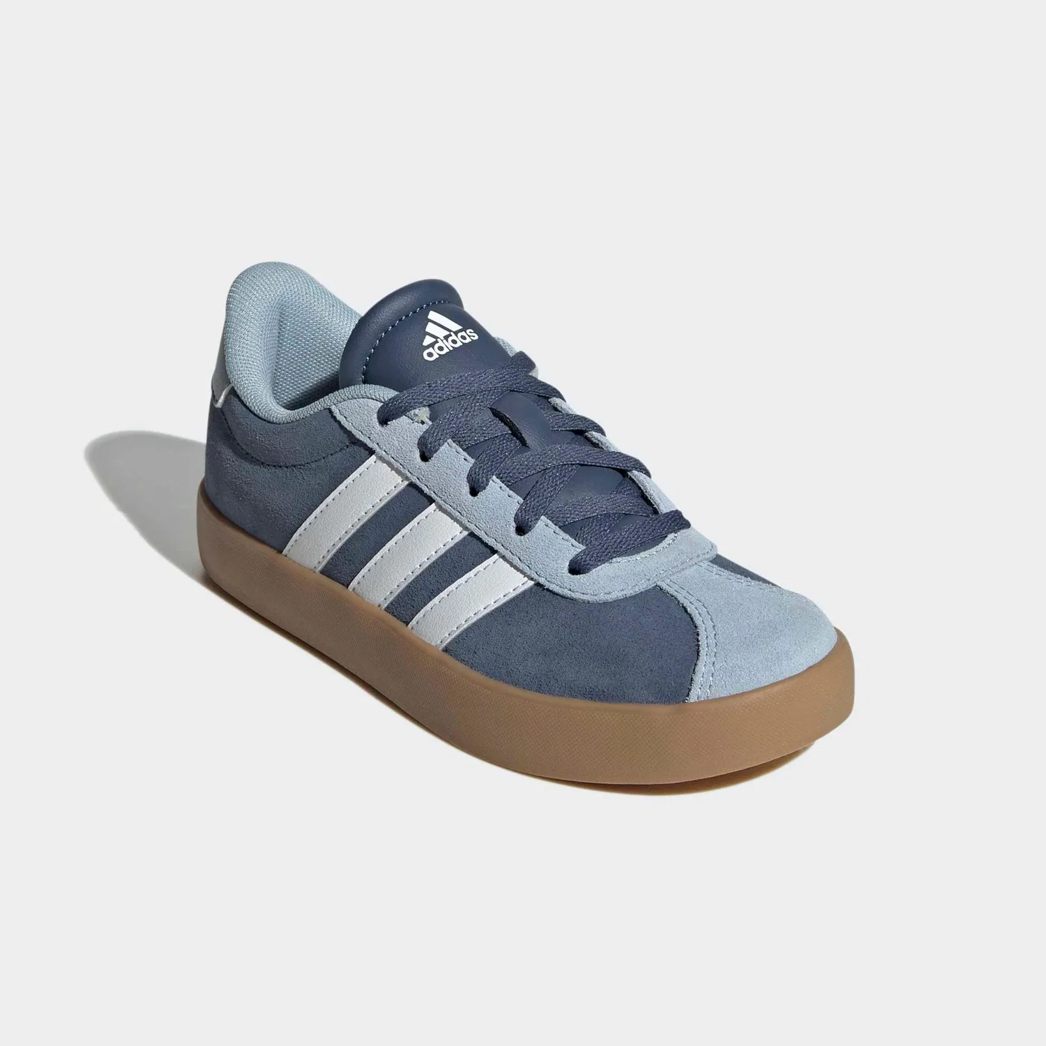 Детские кожаные кроссовки с амортизацией Adidas Sportswear, Preloved Ink/Ftwr White/Wonder Blue