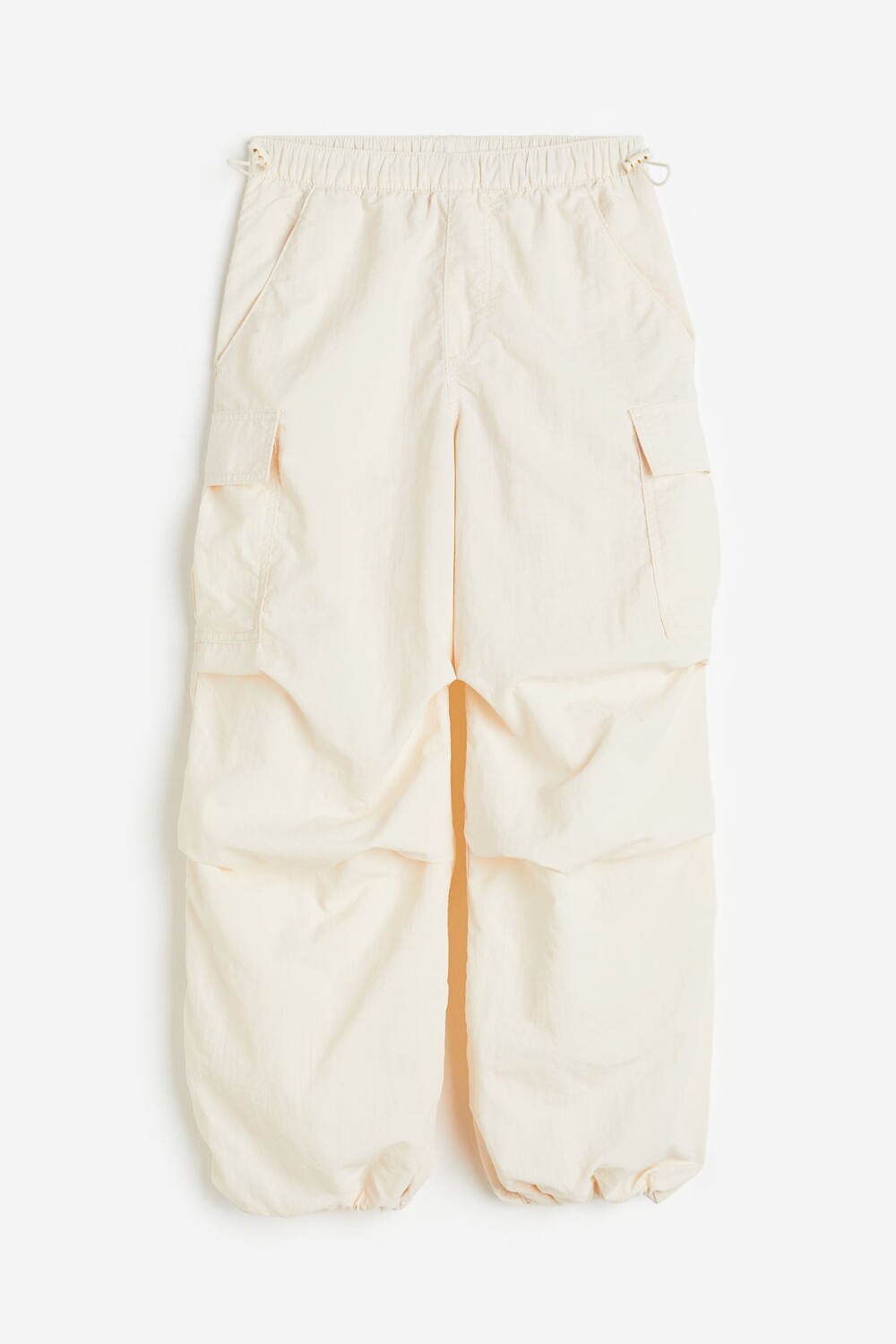 

Брюки H&M Kids Parachute, кремовый, Бежевый, Брюки H&M Kids Parachute, кремовый