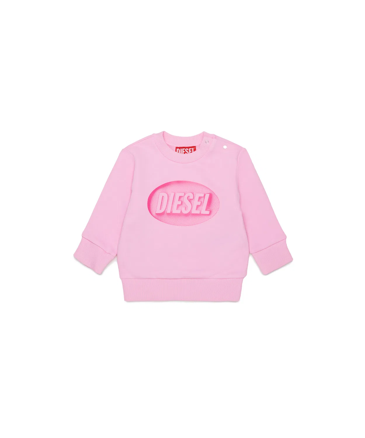 Детский пуловер с длинным рукавомDIESEL, Pink
