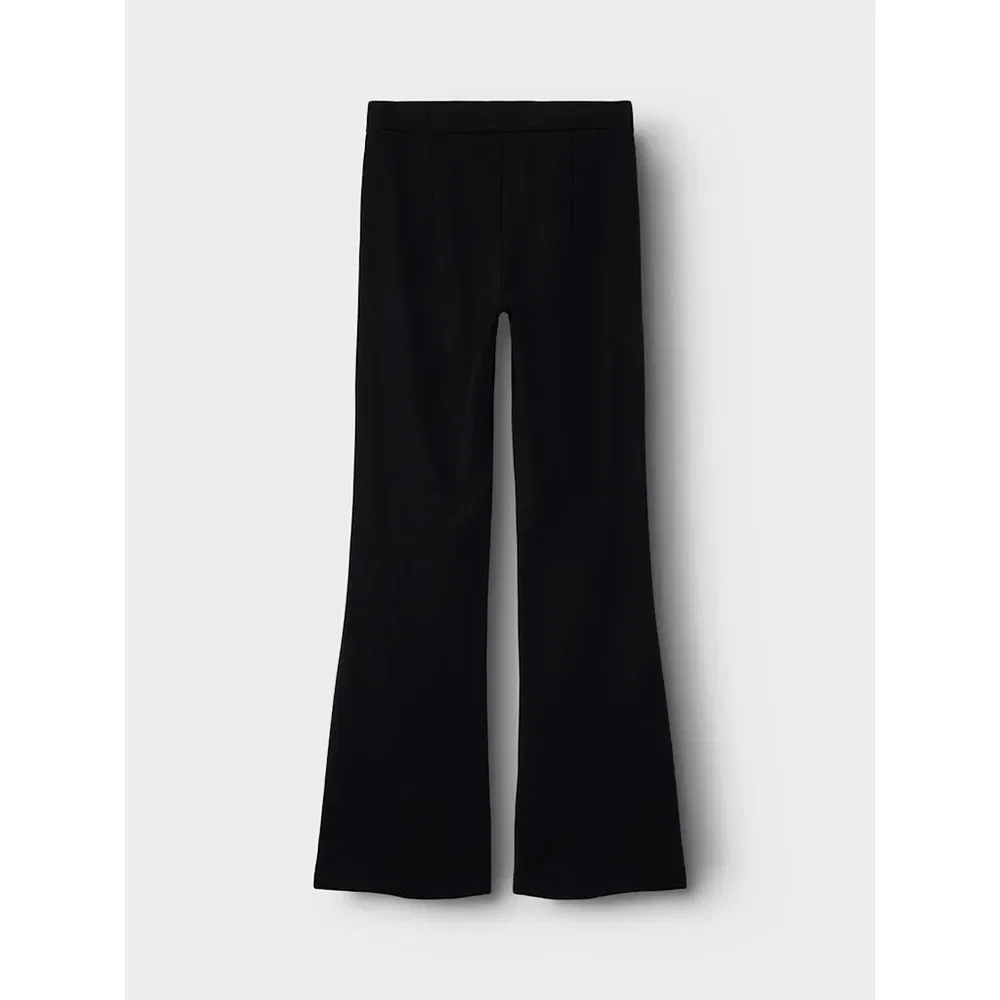 Детские брюки для девочек клеш Rette Bootcut LMTD Name it, Black — фото 2
