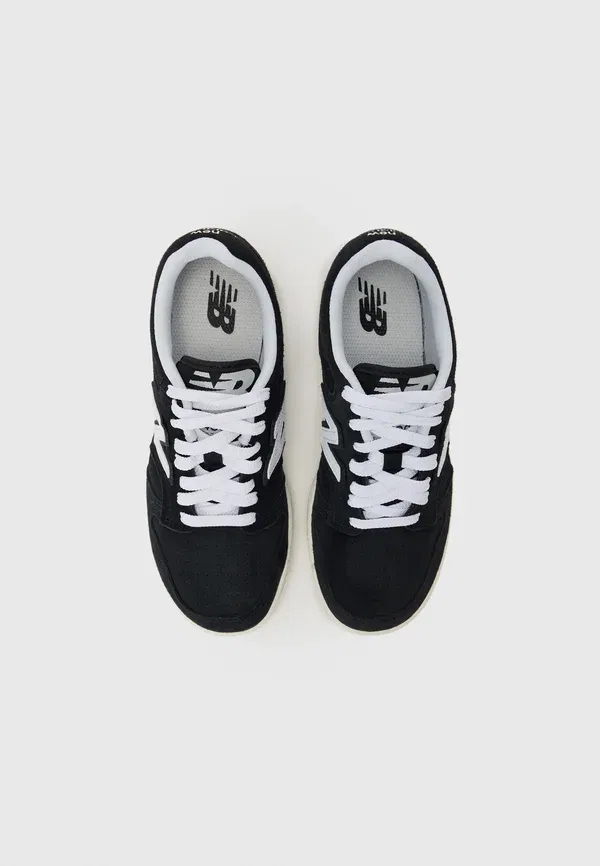 Кроссовки из кожи и искусственной кожи 480 New Balance, черный — фото 4