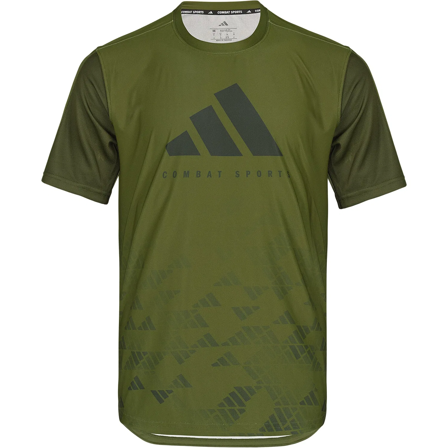 Мужская тренировочная футболка с круглым вырезом Adidas Performance, Olive
