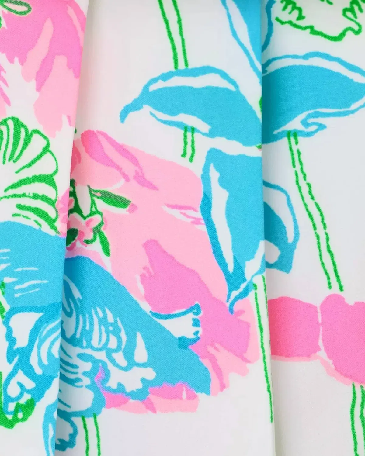 Детская юбка-шорты с завышенной посадкой и цветочным принтом Sylvana Skort Lilly Pulitzer, Resort White Viney Liney — фото 3