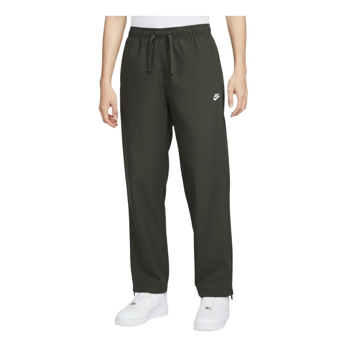 Мужские брюки Club Pants Asia Sizing 'Sequoia White' Nike, Sequoia/White — фото 3
