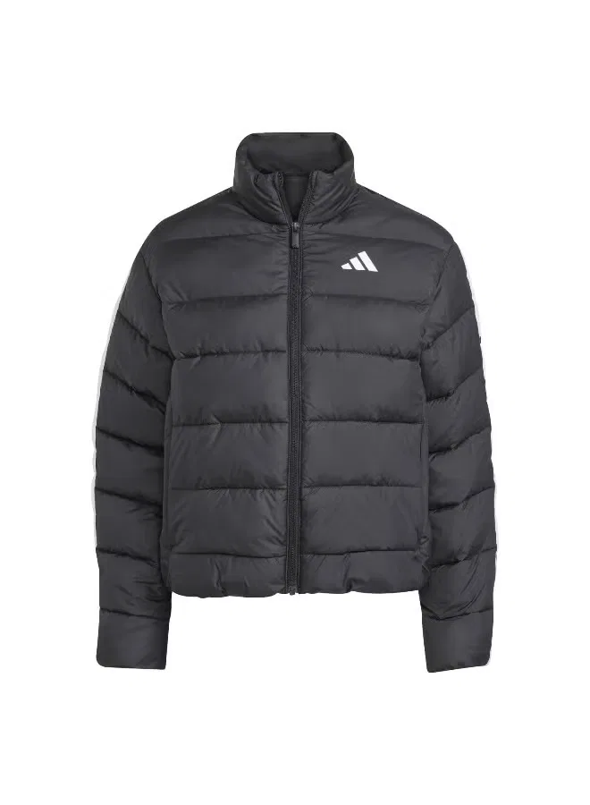 Куртка утепленная с синтетическим наполнителем Essentials Climawarm 3 Stripes Adidas, черный