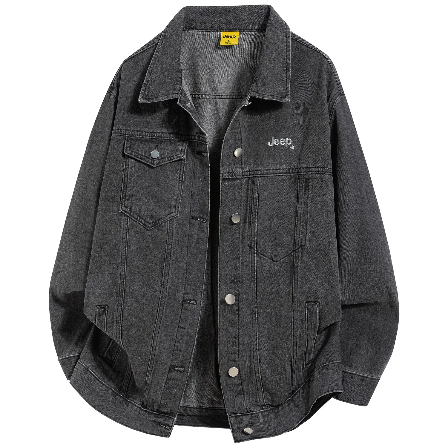 Детское джинсовое пальто Jeep Urban Casual Denim Jacket Unisex, Gray