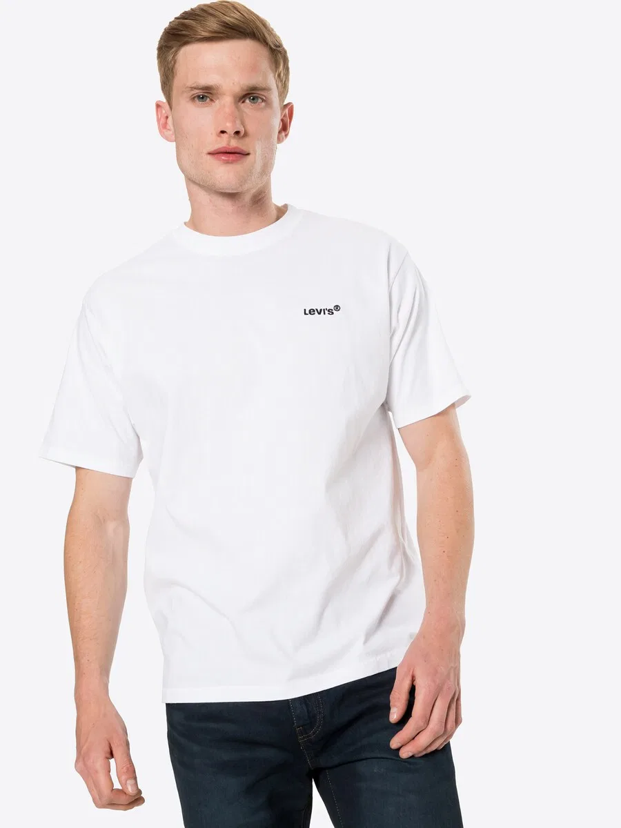 Футболка LEVI'S 'Red Tab Vintage Tee' белого цвета — фото 2