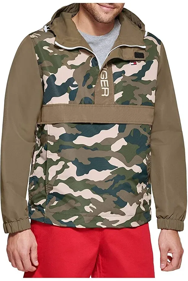 Мужское пальто с капюшоном Tommy Hilfiger, Multicolored