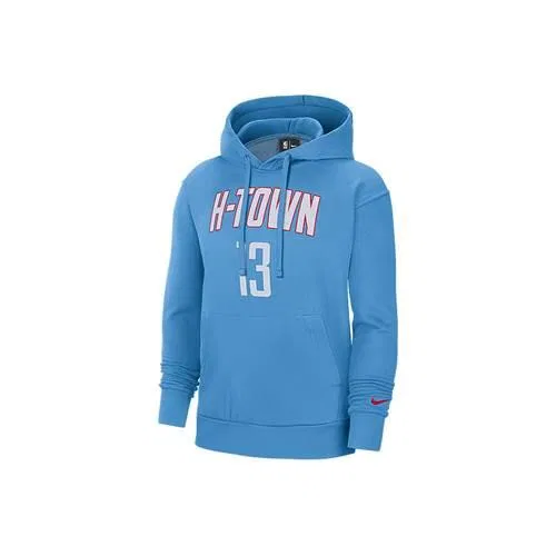 Мужской худи с капюшоном Nike NBA Houston Rockets James Harden City Edition Essential, Blau