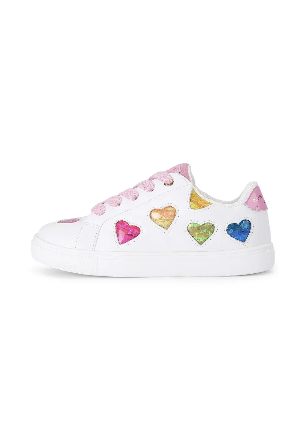 Любовь к мини-дорожкам - кроссовки Kurt Geiger London, White Comb