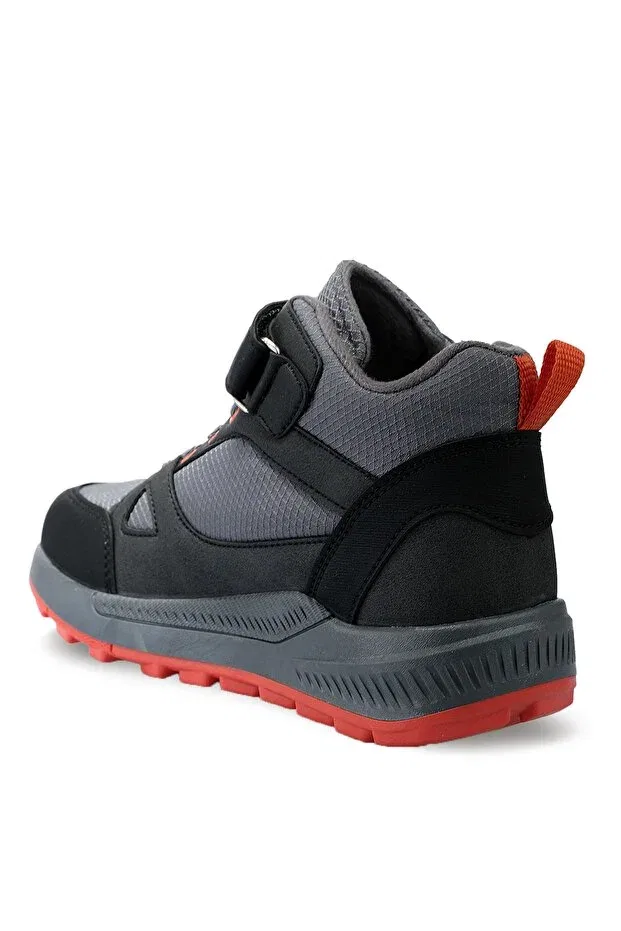 Детские ботинки для девочек с принтом Kesha Slazenger, Dark Gray / Orange — фото 3
