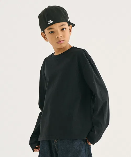 Детский лонгслив с длинным рукавом укороченный, модель Solid Crop Long Sleeve TAKEASY KIDS, Белый — фото 4
