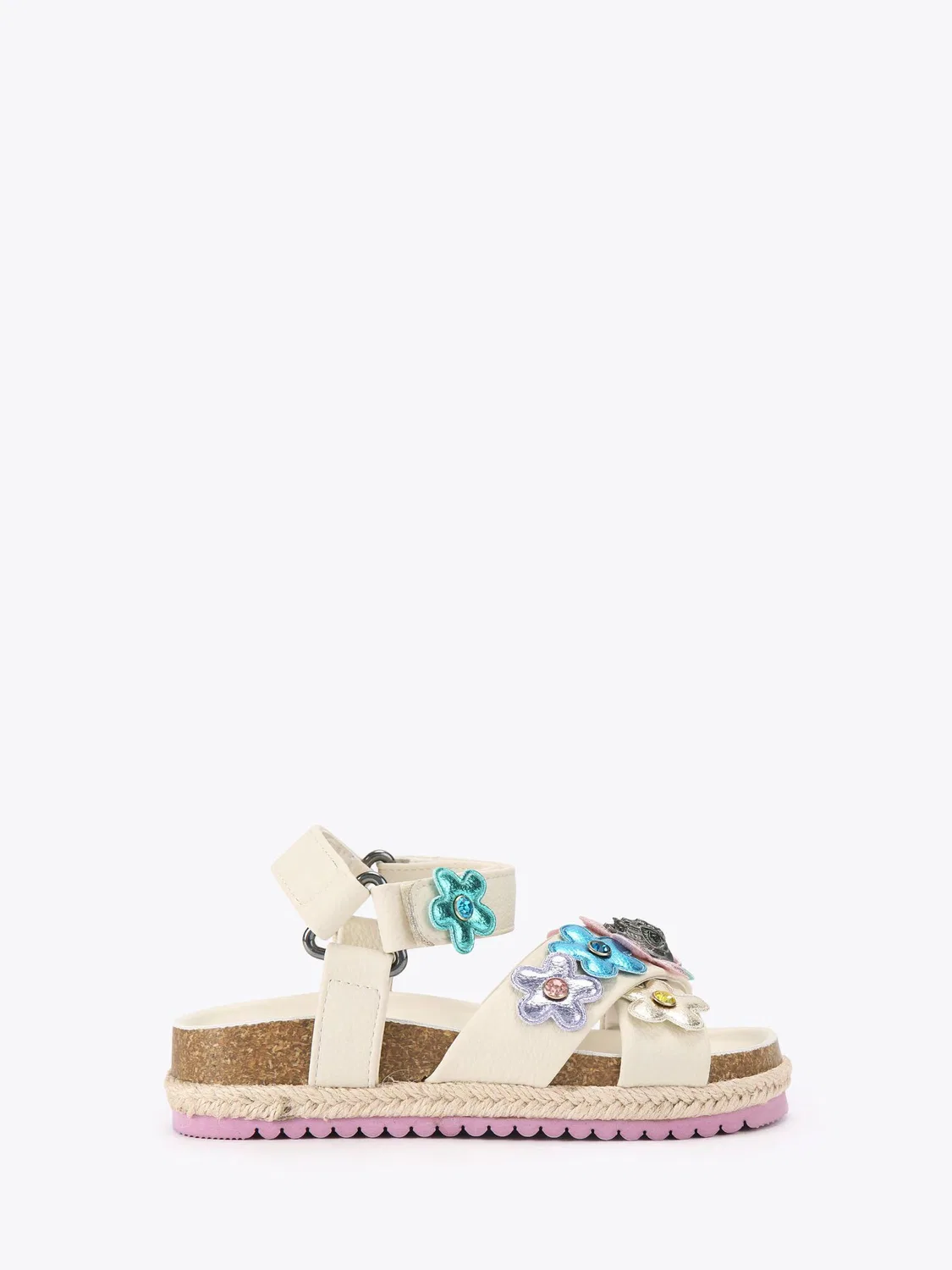 Сандалии-эспадрильи Kensington Kurt Geiger London, белые