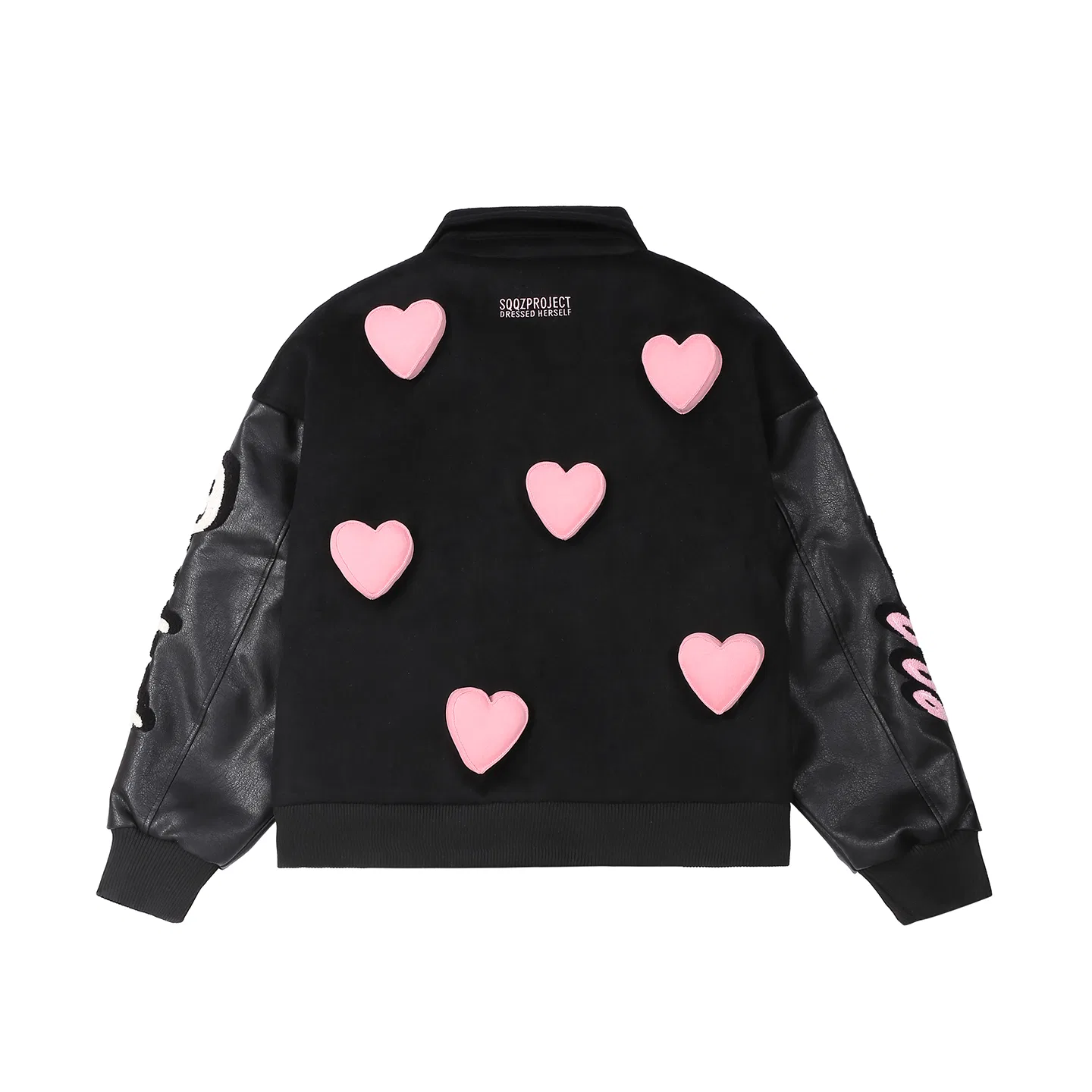 Детский бейсбольный жакет с принтом Unisex SQQZ Project — фото 3