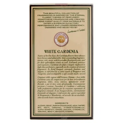 Туалетная вода White Gardenia Monotheme, 100 мл